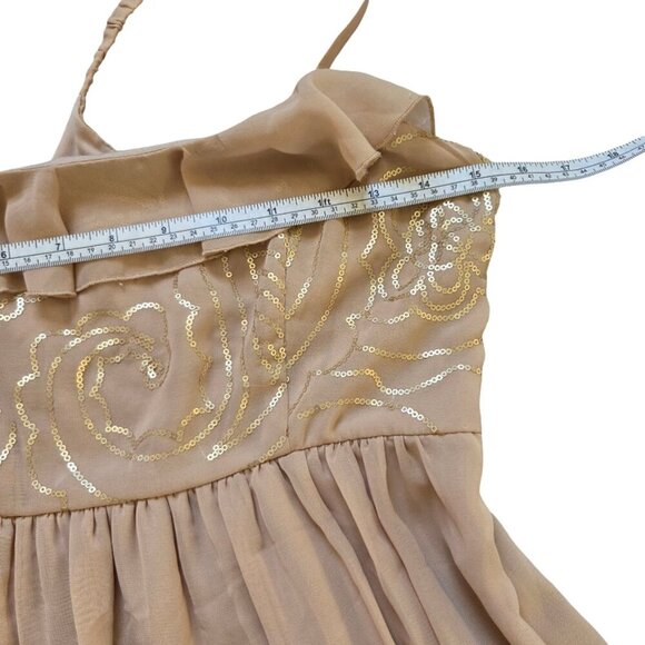 Johnny Martin Women's Empire Waist Mini Dress Size 3 Homecoming Dress Party - Picture 9 of 9